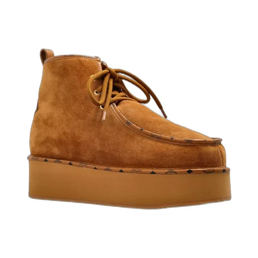 Platform Lace-Up Boots