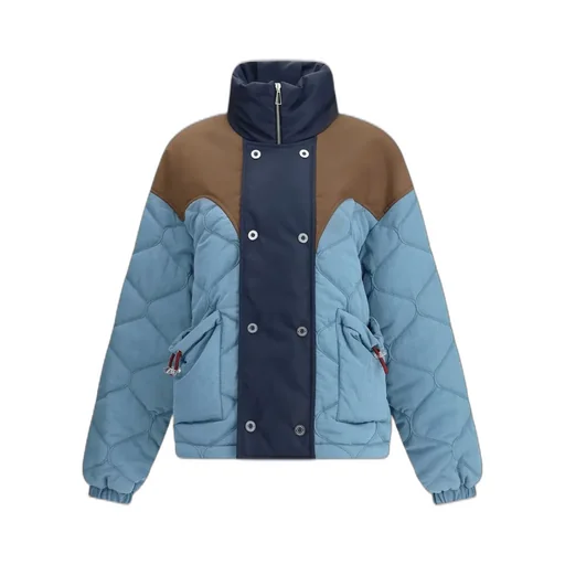 Quilted Double-Breasted Jacket