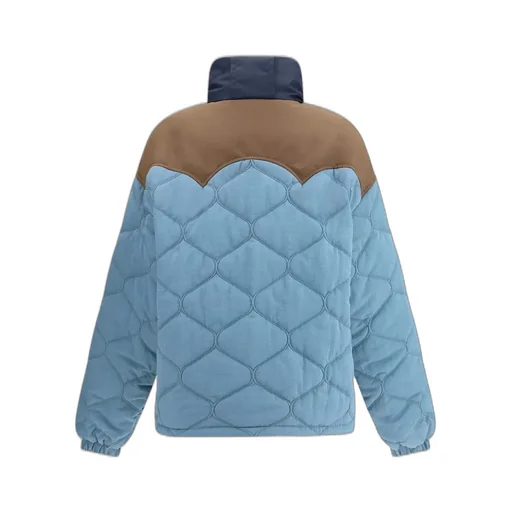 Quilted Double-Breasted Jacket