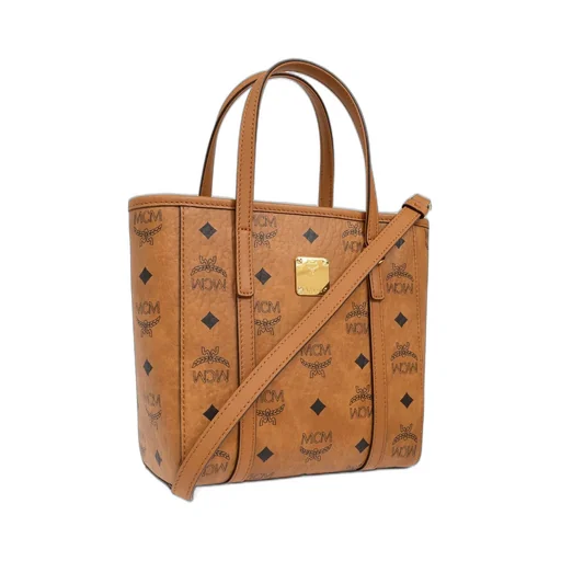 Monogrammed Logo Plaque Tote Bag