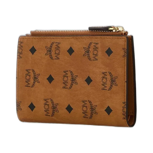 Monogram Printed Zipped Wallet