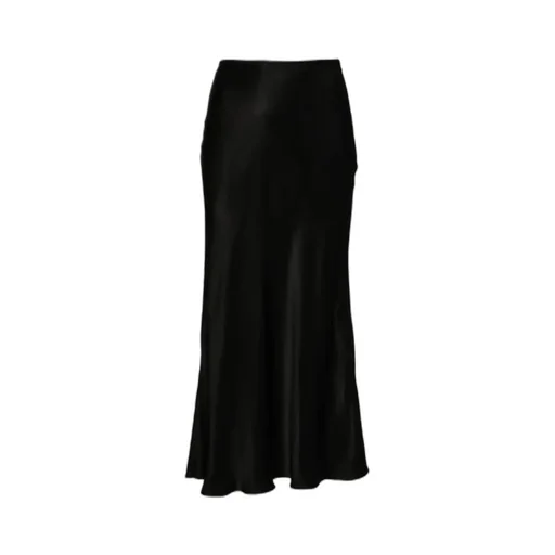 Sunny High-Waist Flared Midi Skirt