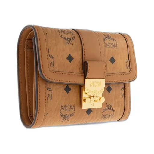 All-Over Logo Patterned Foldover Top Wallet