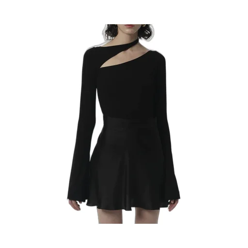 Sandy Cut Out Detailed Long Sleeved Blouse