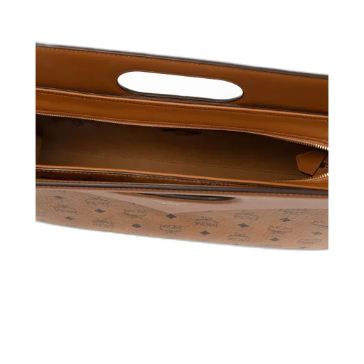 Medium Diamond Visetos Top Handle Bag