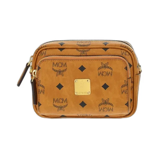 Visetos Logo Plaque Crossbody Bag