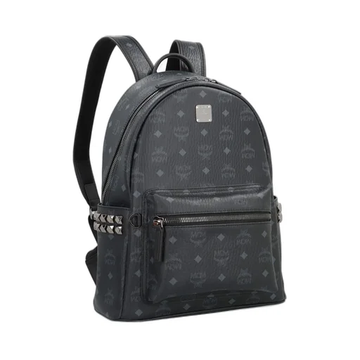 All-Over Logo-Printed Zipped Backpack