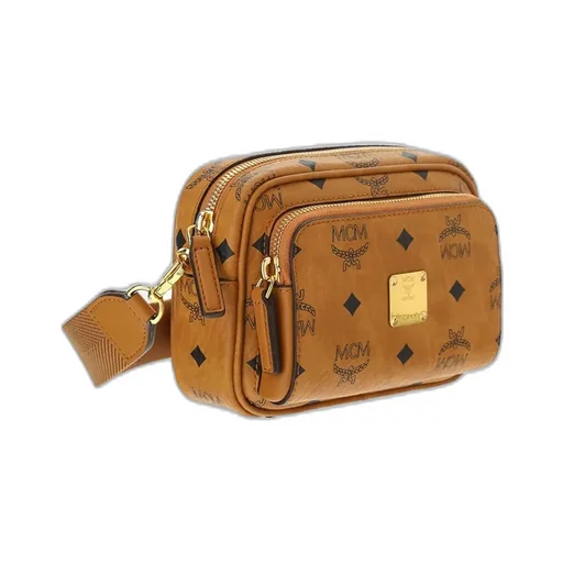Visetos Logo Plaque Crossbody Bag