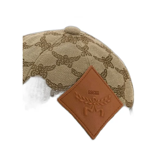 Monogram Logo Patch Baseball Cap