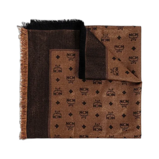 Logo Fringed Scarf