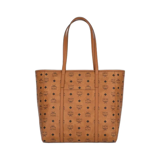 Allover Logo Printed Tote Bag