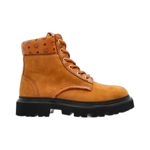 Round Toe Lace-Up Boots