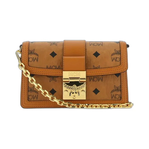 Logo Detailed Chained Shoulder Bag