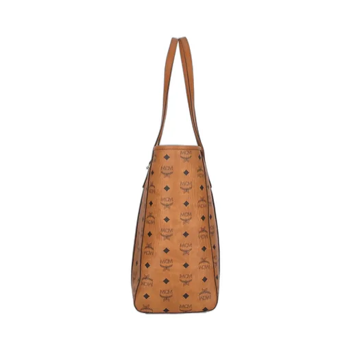 Allover Logo Printed Tote Bag