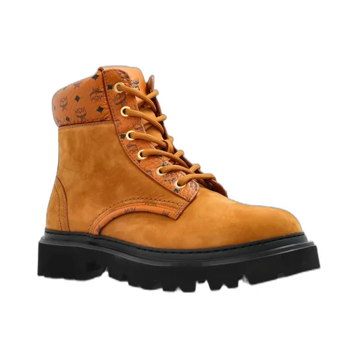 Round Toe Lace-Up Boots
