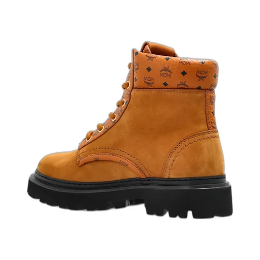 Round Toe Lace-Up Boots