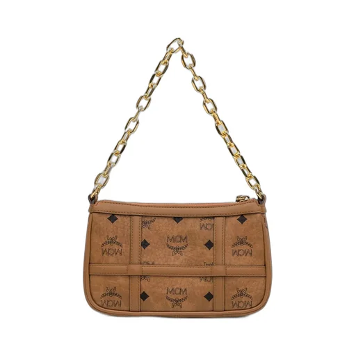 Delmy Logo Printed Shoulder Bag