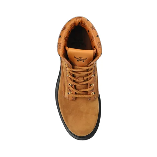 Round Toe Lace-Up Boots