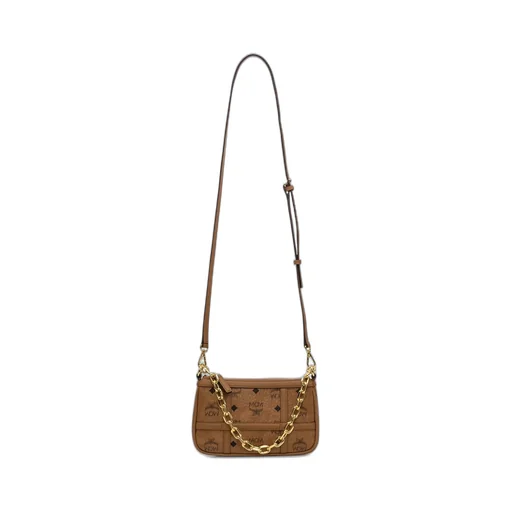 Delmy Logo Printed Shoulder Bag
