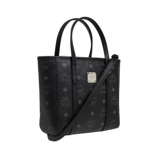 Monogrammed Logo Plaque Tote Bag