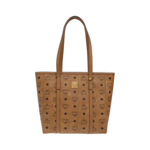 Monogrammed Logo Plaque Tote Bag