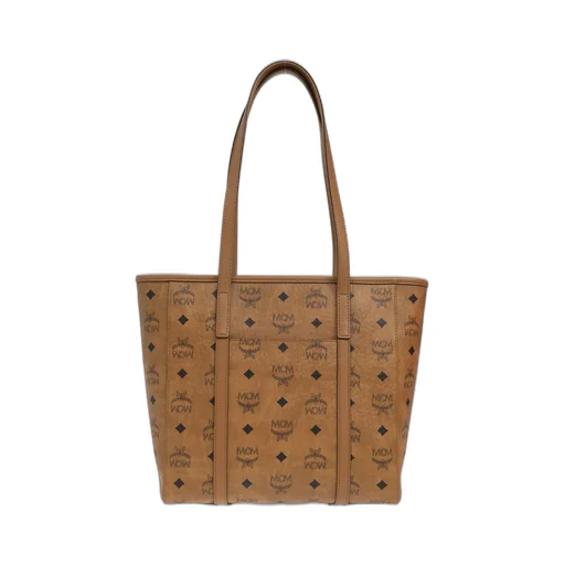 Monogrammed Logo Plaque Tote Bag