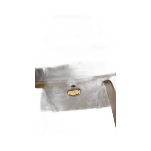 Monogrammed Logo Plaque Tote Bag