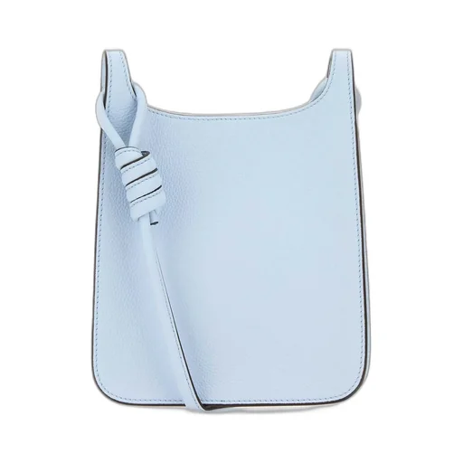 Mini Himmel Logo Embossed Hobo Bag
