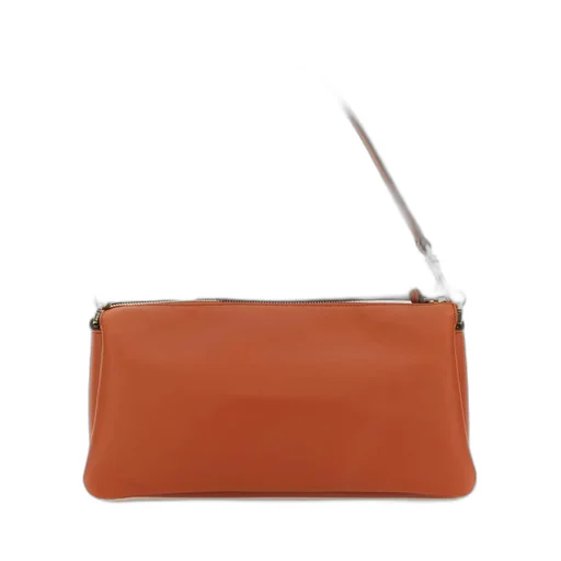 Travia Logo Embossed Small Shoulder Bag