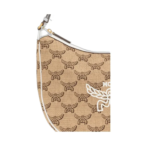 Logo Printed Shoulder Bag