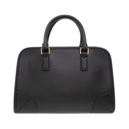 Medium Logo Embossed Aren Boston Bag