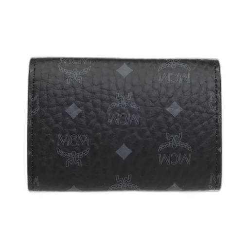 Logo Embossed Foldover Wallet