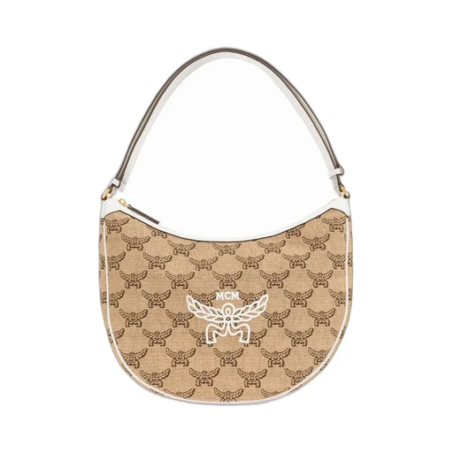 Logo Printed Shoulder Bag