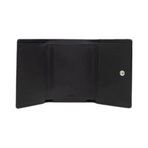 Logo Embossed Foldover Wallet