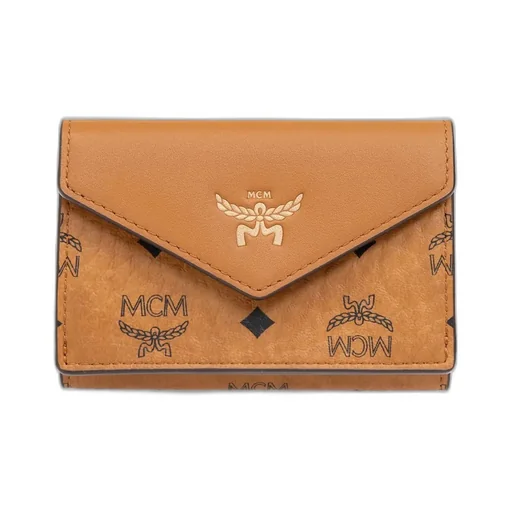 Logo Embossed Foldover Wallet