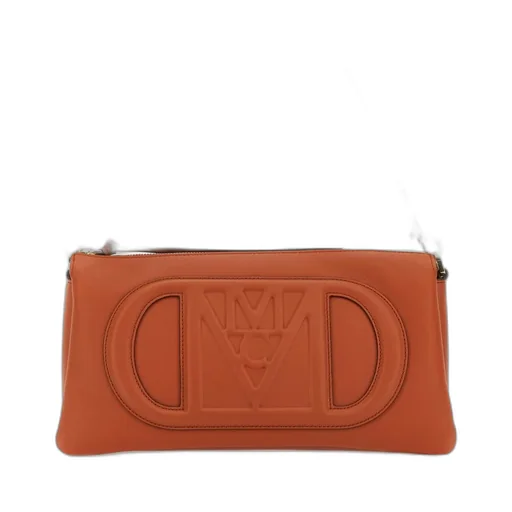 Travia Logo Embossed Small Shoulder Bag