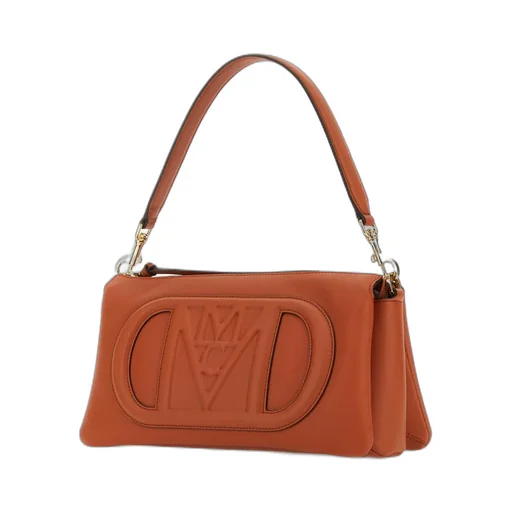 Travia Logo Embossed Small Shoulder Bag