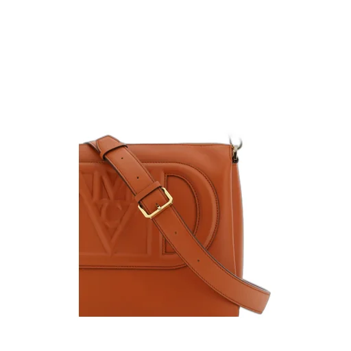 Travia Logo Embossed Medium Top Handle Bag