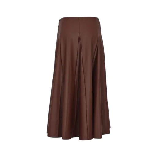 Pleated Midi Skirt