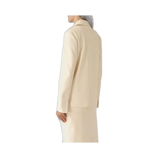 Long-Sleeved Button-Up Jacket