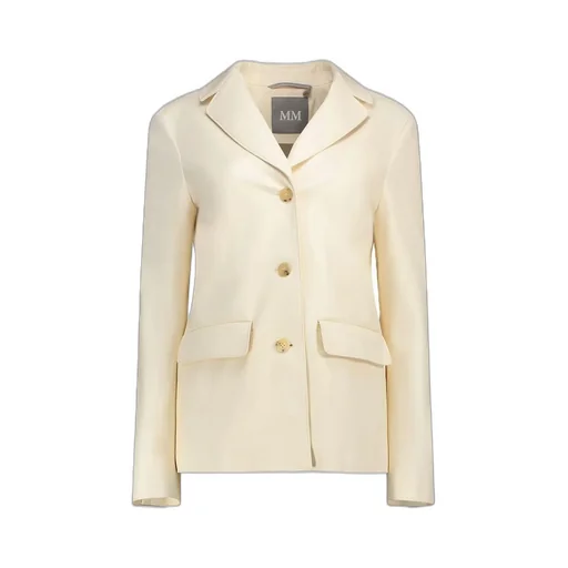 Long-Sleeved Button-Up Jacket