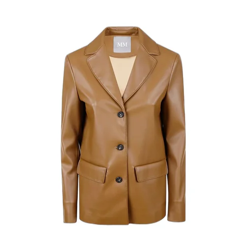 Long-Sleeved Button-Up Jacket