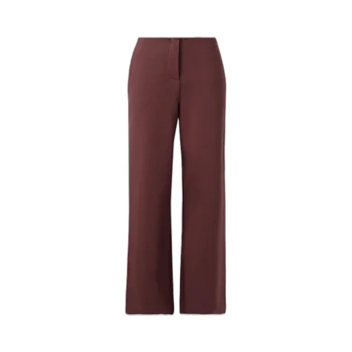 Wide-Leg Tailored Trousers