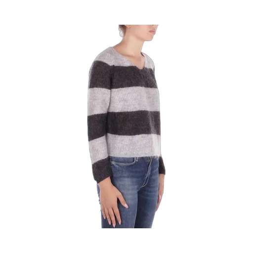 Striped V-Neck Jumper