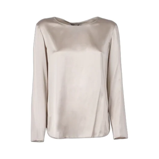 Moldava Crewneck Long-Sleeved Blouse