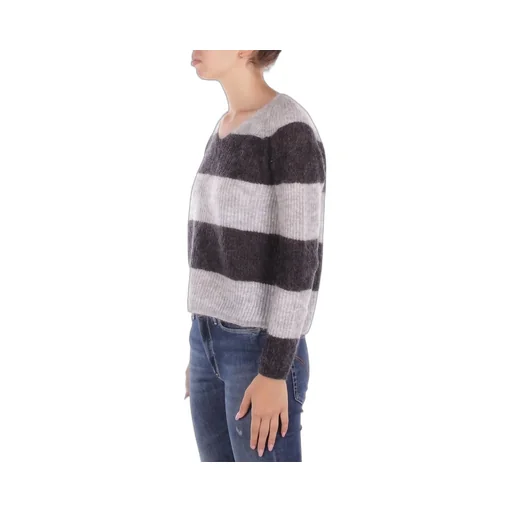 Striped V-Neck Jumper