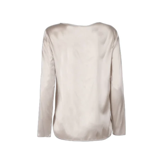 Moldava Crewneck Long-Sleeved Blouse