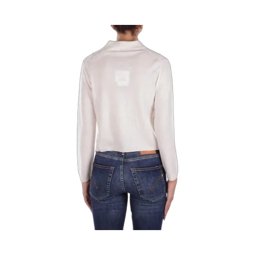 V-Neck Knitted Polo Shirt