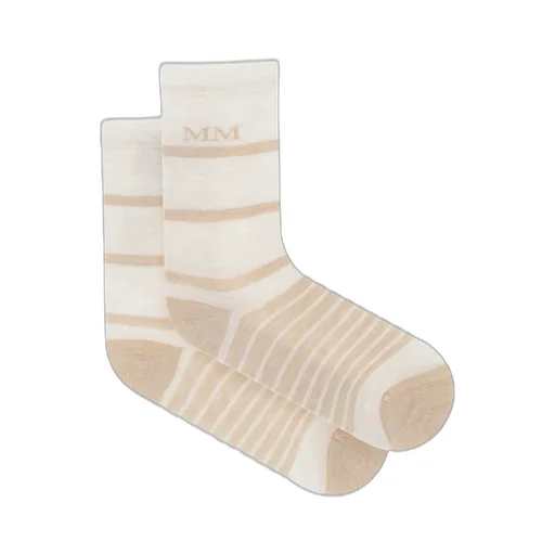 Logo Intarsia Socks