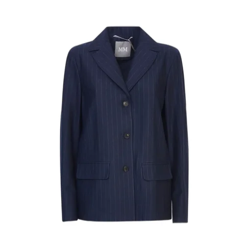 Todi Striped Button-Up Jacket